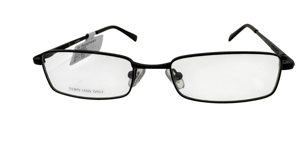 NO BRAND YB FM12023 MATTE BLACK AUTHENTIC EYEGLASSES FRAMES 50-17-130